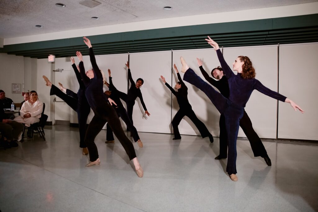 BrockusRED's BLUE - Rebecca Lee Bryan Burns, Arturo Gonzalez in "Odd Branches" - Photo by Denise Leitner.