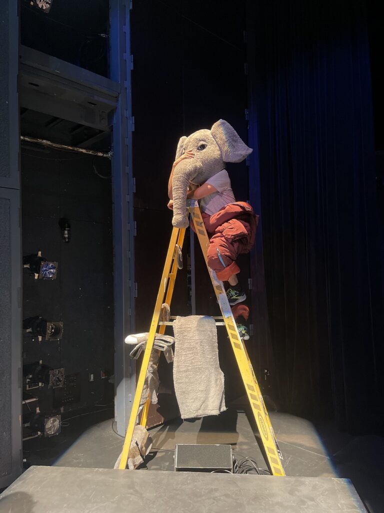 Lionel Popkin - Behind The Scenes at REDCAT - Photo by Carolyn Hall.