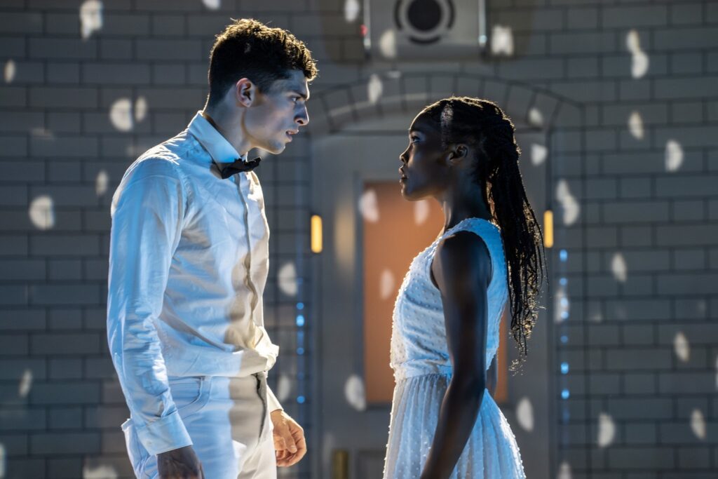 Rory LacLeod and Monique Jonas in Romeo + Juliet by Matthew Bourne - Photo by Johan Persson