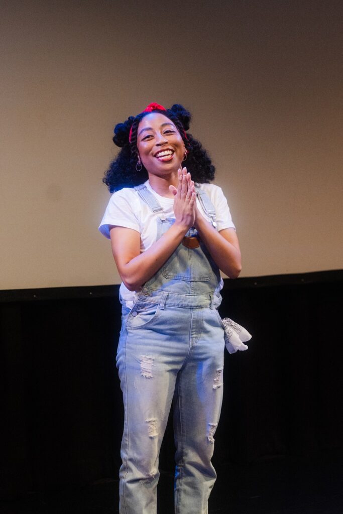 Tashara Gavin-Moorehead in "Fabric of Our Country" - Photo by Joseph Gray.