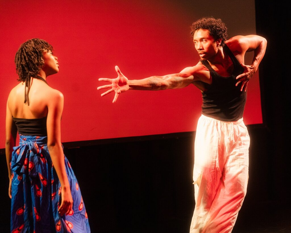 Adronni Willis and John Santos in "Fabric of Our Country" - Photo by Joseph Gray.