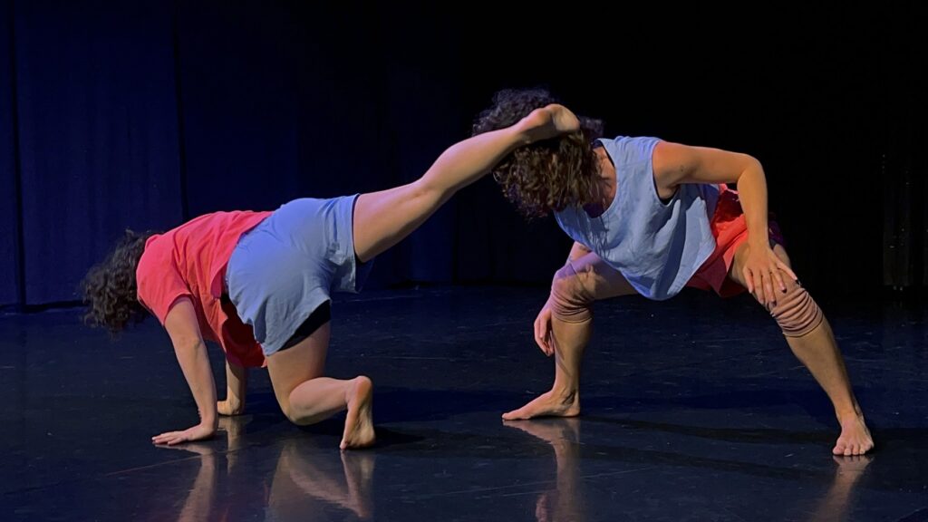 New Shoes at Highways - (L-R) Meg Madorin and Alex Rix "fumblerumble" - Photo by Patrick Kennelly. 