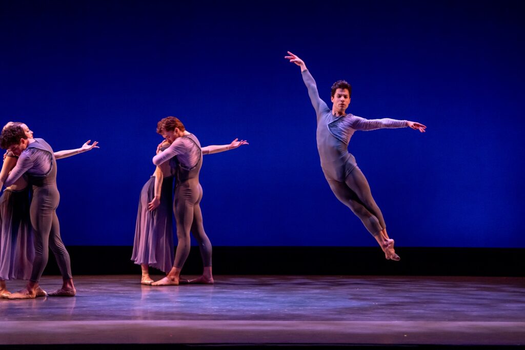 Los Angeles Ballet - Marcos Ramirez in Justin Peck's "Belles-Lettres" - Photo by Cheryl Mann.