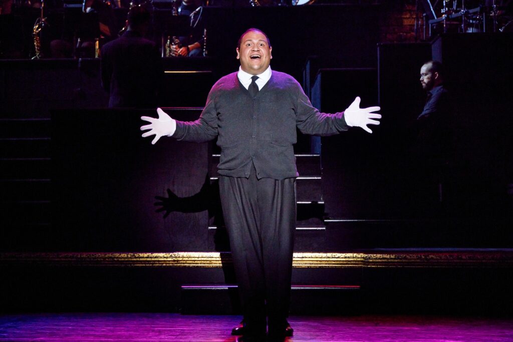 Robert Quiles as Amos Hart in the National Tour of CHICAGO - Photo by Jeremy Daniel.