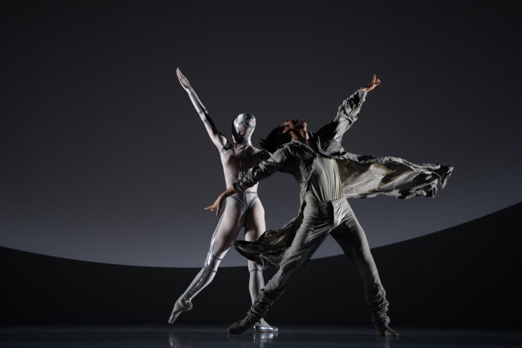 Les Ballets de Monte-Carlo in Coppél-i.A by Jean-Christophe Maillot - Photo by Alice Blangero.