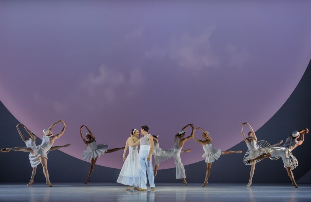 Les Ballets de Monte-Carlo in Coppél-i.A by Jean-Christophe Maillot - Photo by Alice Blangero.