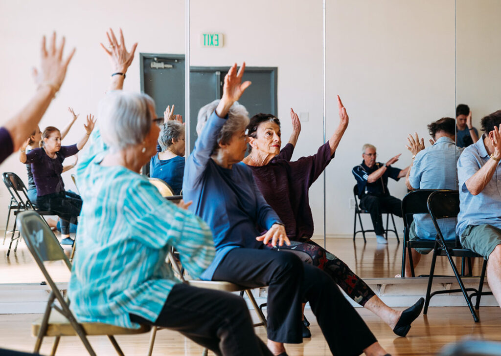 Invertigo Dance Theatre - Dancing Through Parkinson's - Photo by Ginger Sole.
