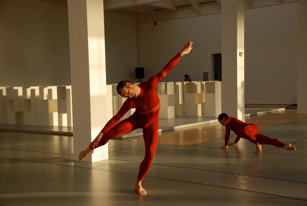 "The Events at Dia Beacon" - Daniel Squire and Brandon Collwes - Photo ©Anna Finke courtesy of Merce Cunningham Trust.