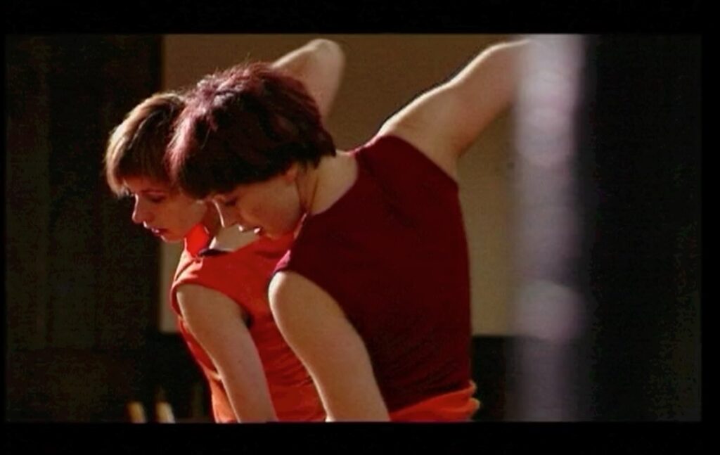 Moment (1998) Director Katrina McPherson - Dancers Jennifer Patterson and Anna Young - Image courtesy of artist.