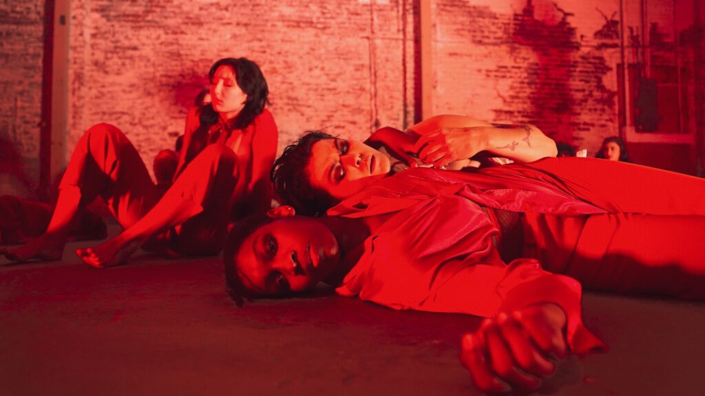 "Red Football" by Lily Chumas - Screenshot courtesy of MashUp Contemporary Dance Company.