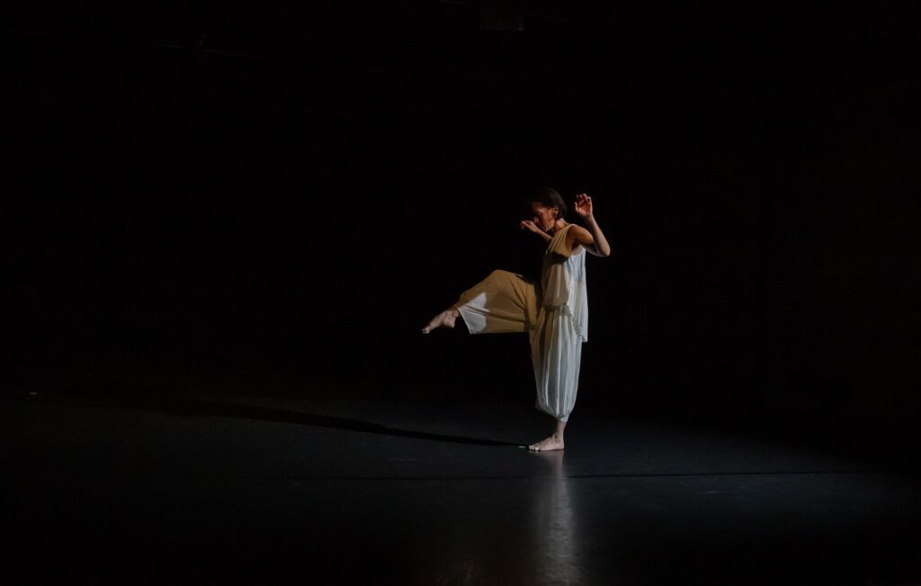 Stephanie Liapis in "The Building of a Sphere" - Photo by Lisa Flory.