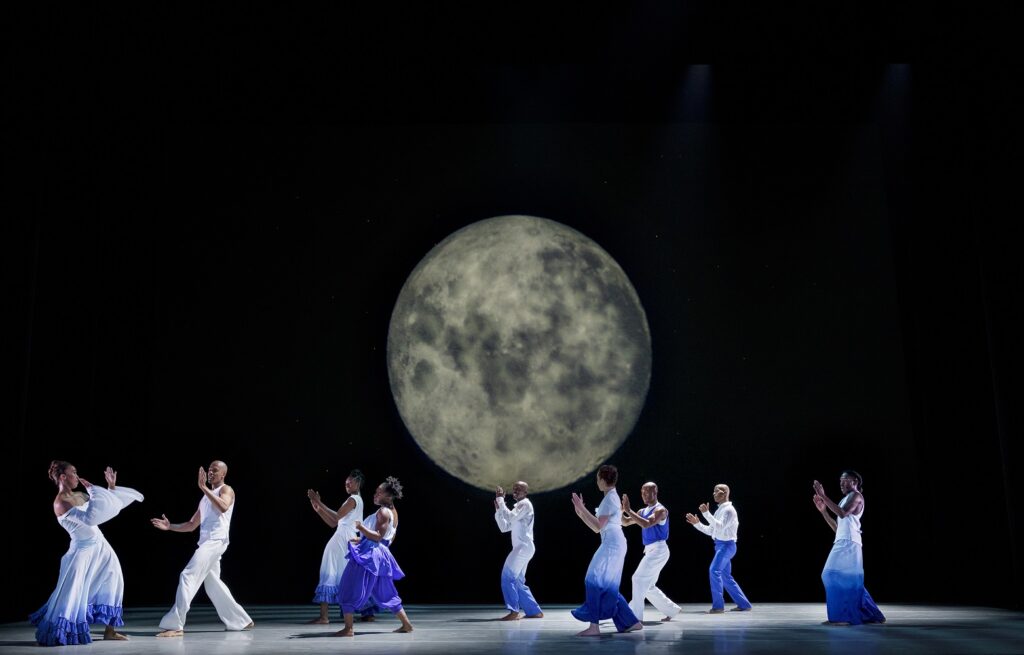 Alvin Ailey American Dance Theater in Ronald K. Brown's "Dancing Spirit" - Photo by Paul Kolnick.