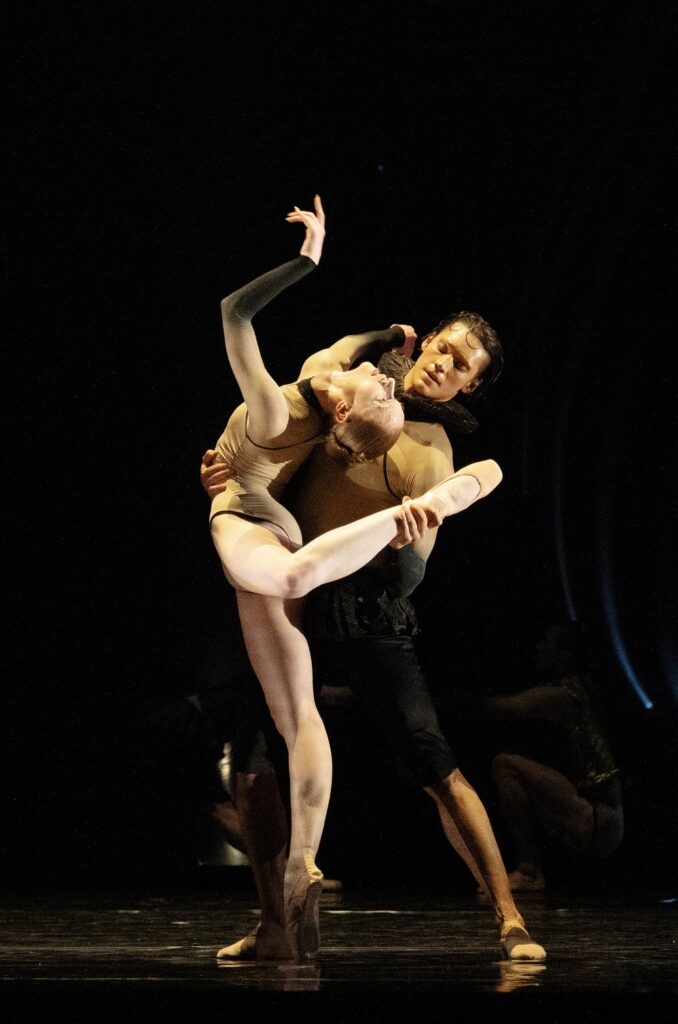 ABT - Catherine Hurlin and Daniel Camargo in Wayne McGregor's "Woolf Works" - Photo by Ravi Deepres.