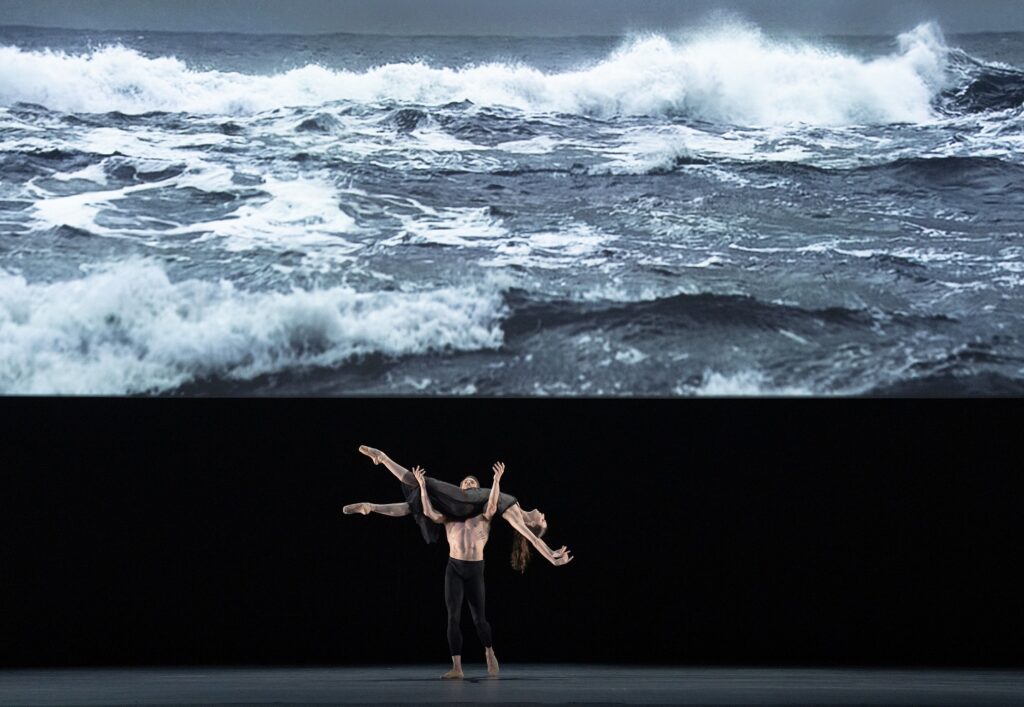 ABT - Devon Teuscher and James Whiteside in Wayne McGregor's "Woolf Works" - Photo by Ravi Deepres.