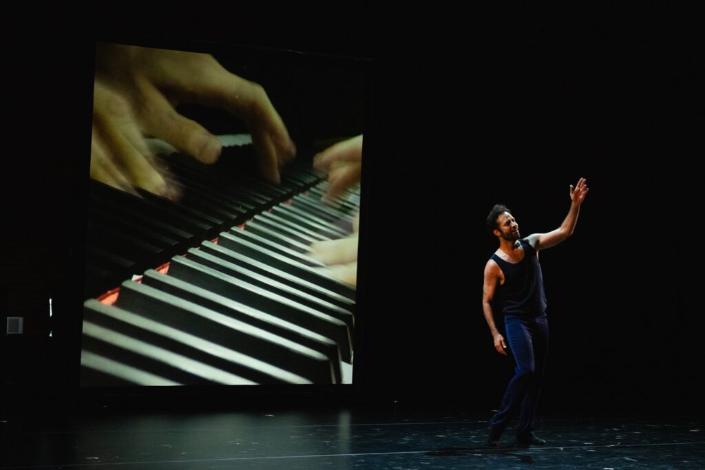 Benjamin Millepied in UNSTILL LIFE - Photo by Farah Sosa, for the LA Philharmonic.