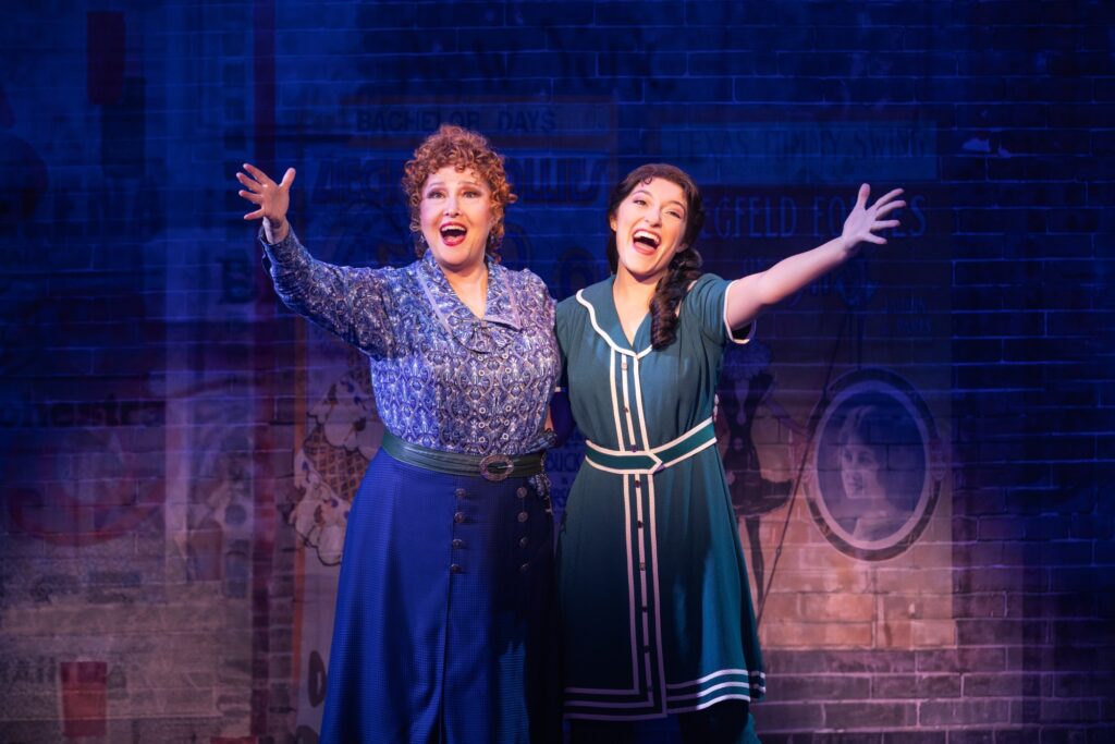Melissa Manchester and Katerina McCrimmon in the National Tour of Funny Girl. Photo by Matthew Murphy for MurphyMade