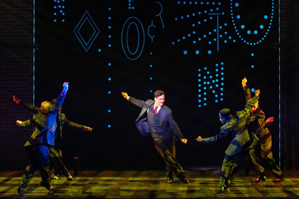 Stephen Mark Lukas and Company in the National Tour of Funny Girl. Photo by Matthew Murphy for MurphyMade.
