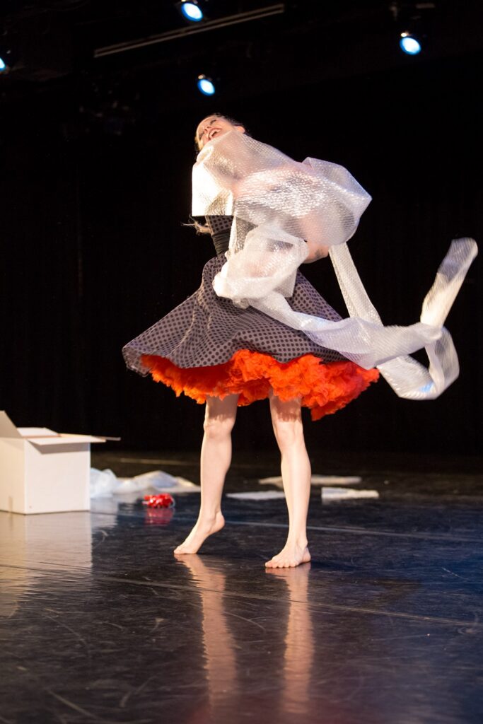 NEDT - Ashleigh Doede in "Lucy" - Photo by Ayame Orlans.