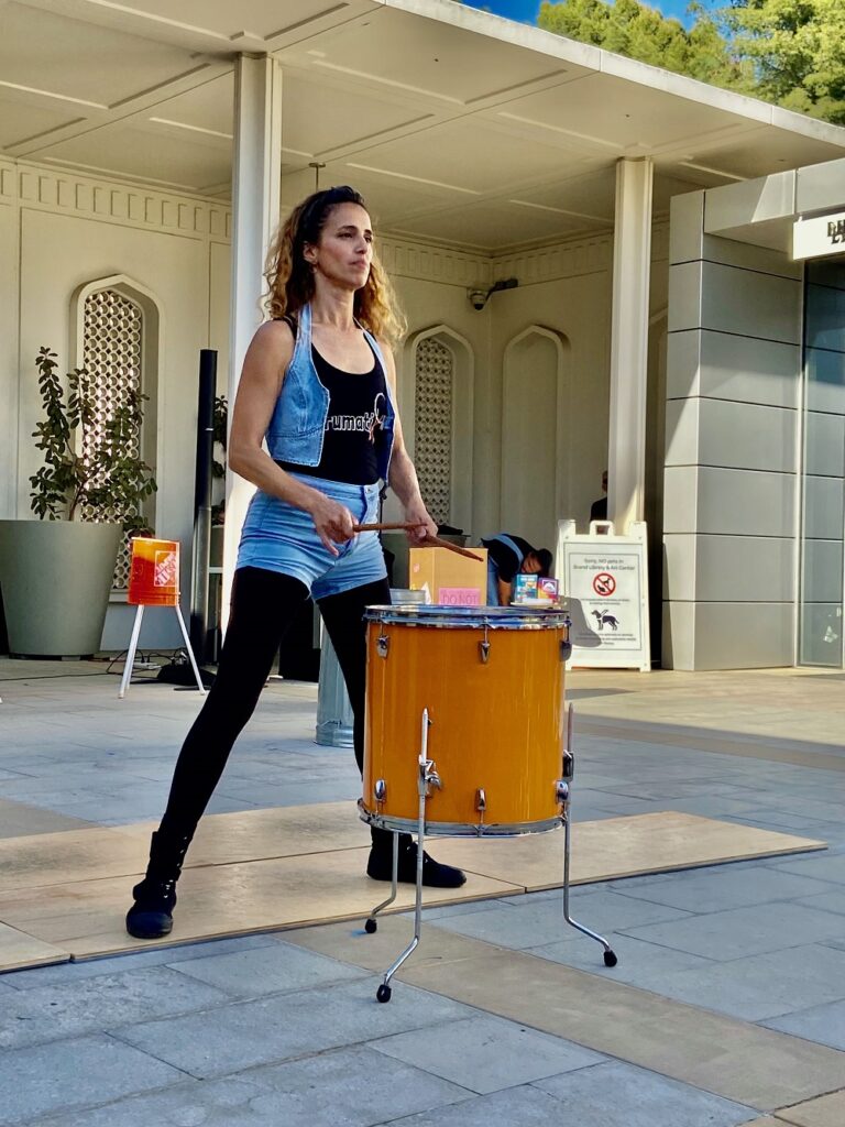 Drumatix - Artistic Director Noa Barankin - Photo by Jamie Nichols.