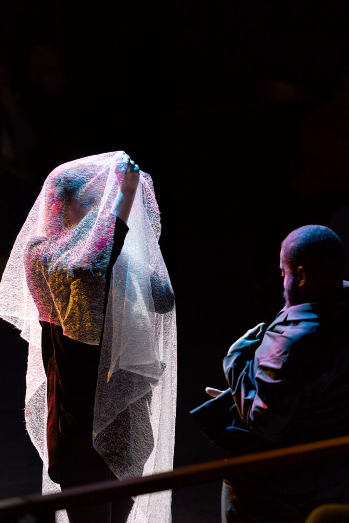 Molly Joyce and Jerron Herman in "Left and Right" - Photo by Bailey Holiver.