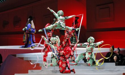 Navigating David Hockney’s Zig Zag Stairs – Kitty McNamee Talks about LA Opera’s Turandot