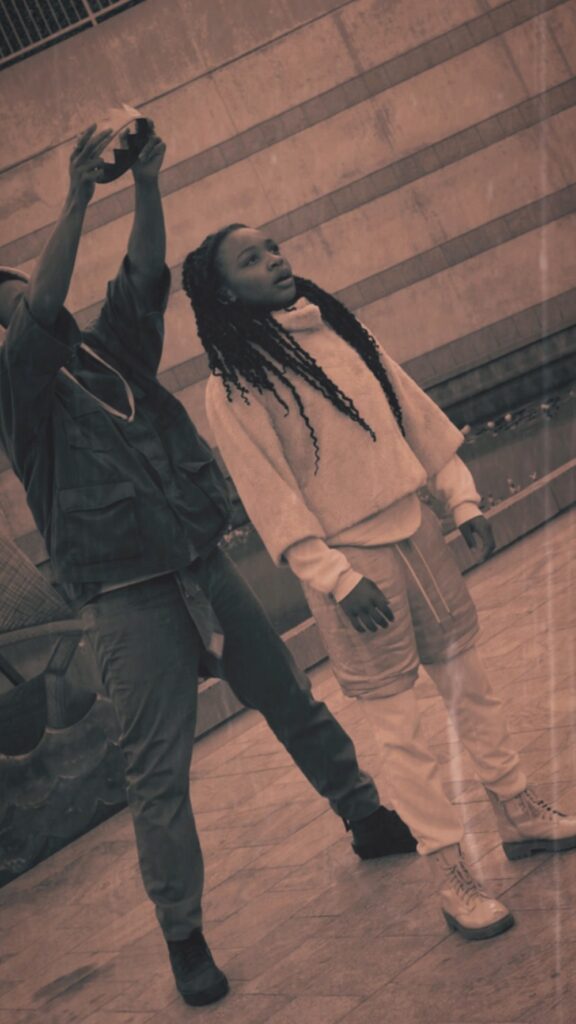 Darrel "Friidom" Dunn, Zyla Harris-Petter in Maurice Sendak’s “Where the Wild Things Are” - Photo by Jayson Cortez.