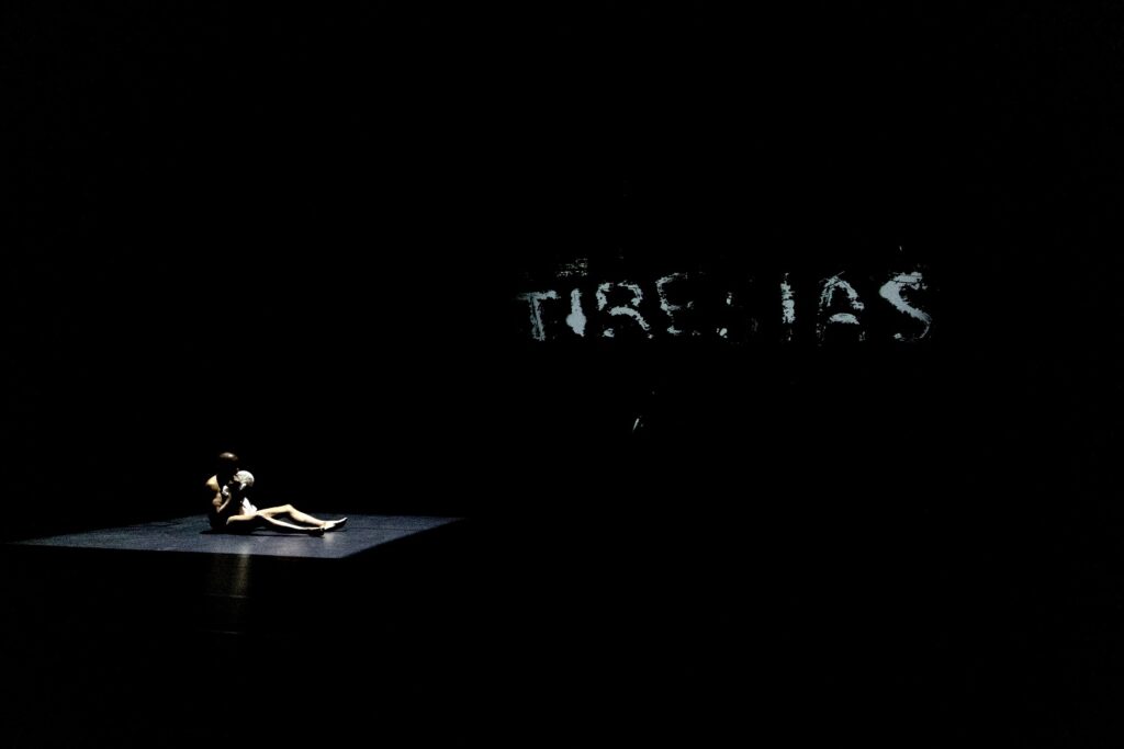 Paul Outlaw in "Big Black Cockroach" - Photo by Angel Origgi courtesy of REDCAT.