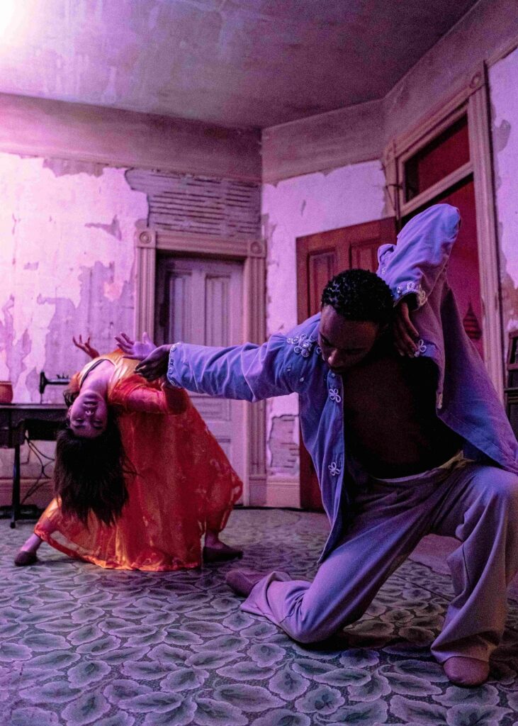 Blue13 Dance Company at Heritage Square Museum - "Soliloquy" - Photo by Slade Segerson.