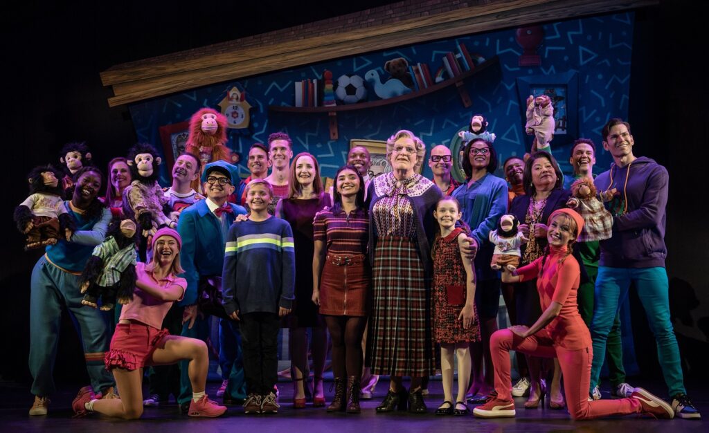First National Touring Company of Mrs. Doubtfire - Photo by Joan Marcus.