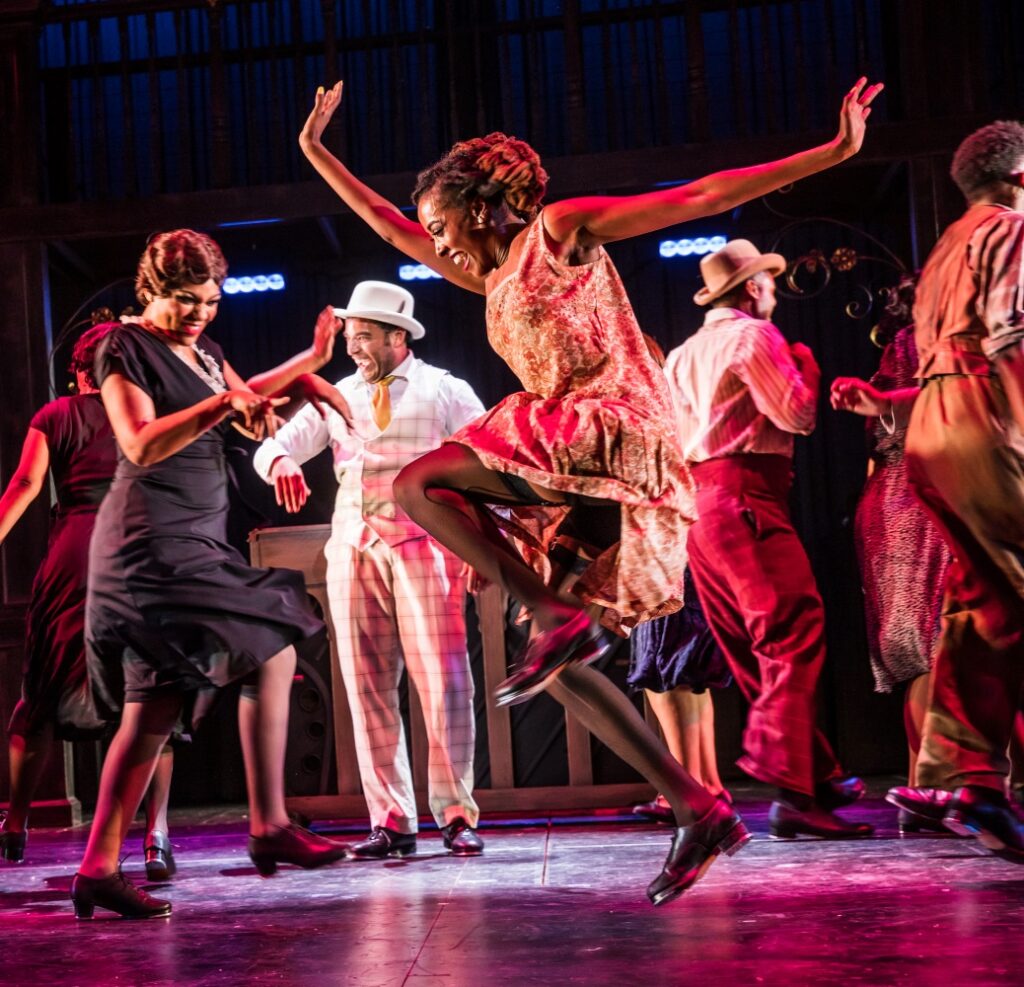 "Jelly's Last Jam" Ensemble - Photo by Jeff Lorch.