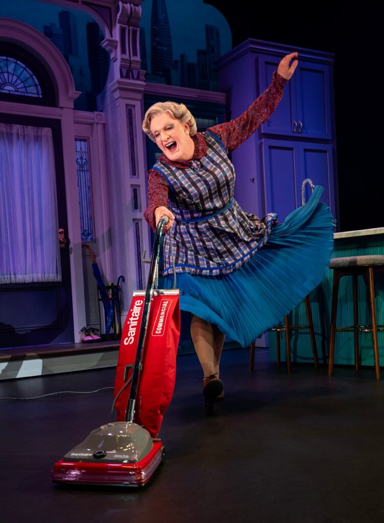 Mrs. Doubtfire - Rob McClure as Euphegenia Doubtfire - Photo by Joan Marcus.
