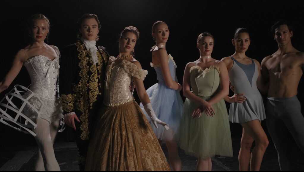 "Eras of Dance III" promotional banner - Ballet Project Orange County - Photo by Hannah Doerr.