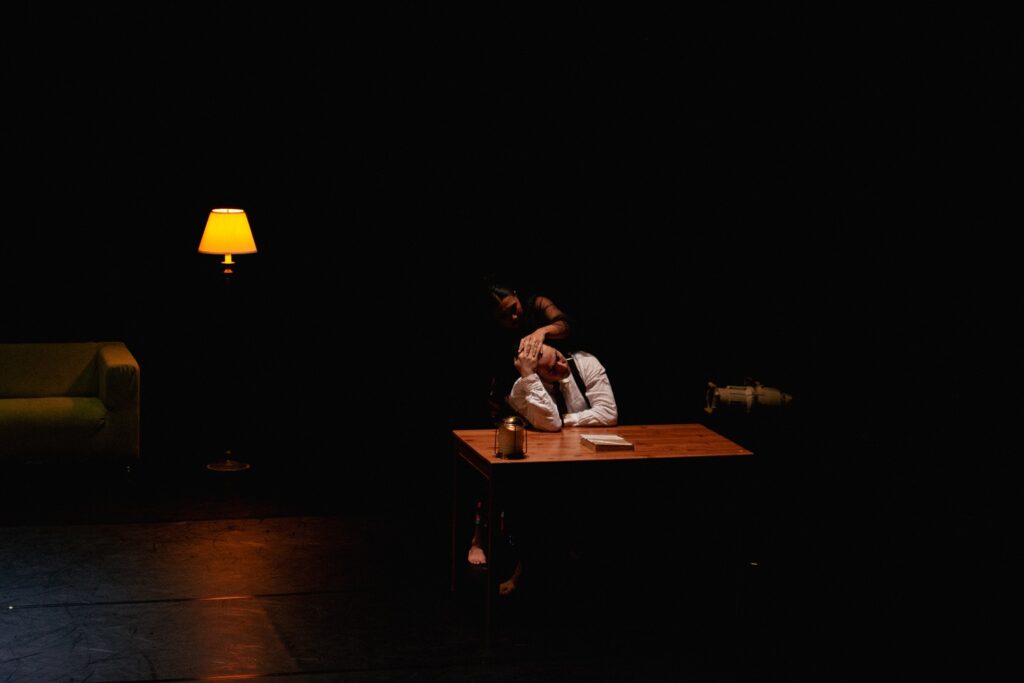 Kaia Makihara and Chlesea Roquero in "No Chapters Closed" choreographed by Kaia Makiahara - Photo by Hope Spears.