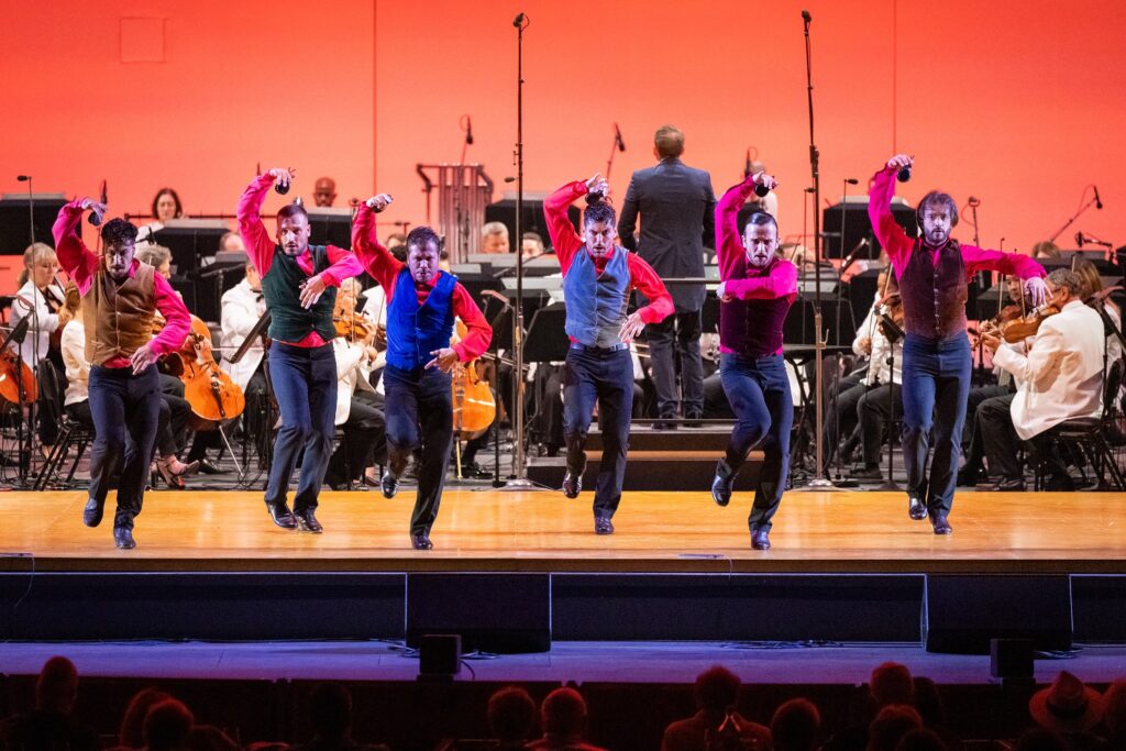 Symphonic Tango and Flamenco - Members of Flamenco Vivo Carlota Santana with the LA Philharmonic - Photo by Elizabeth Asher, provided courtesy of the LA Phil.