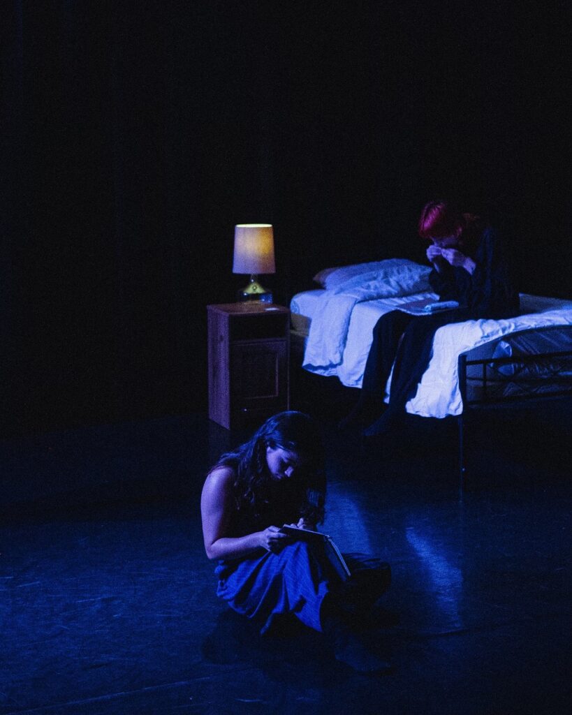 Madi Thomas and Savanna Rae in"Closer To..." by Dani Burd - Photo by Madison Stonefield.