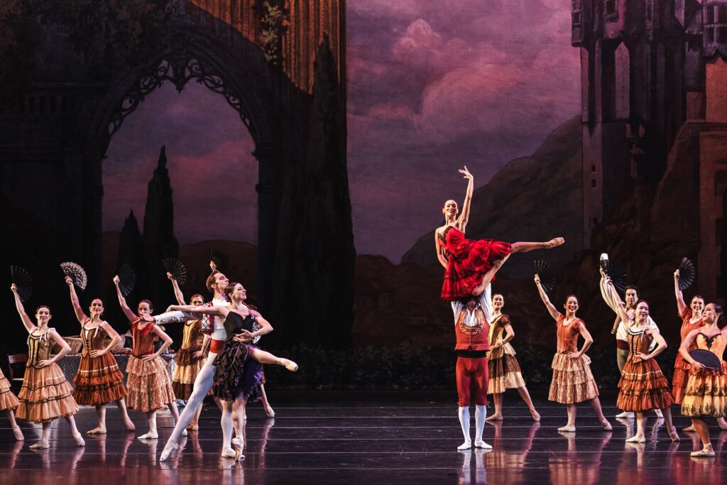 SoCal Ballet Scene in "Don Quixote" Act I - Photo by Jazley Faith