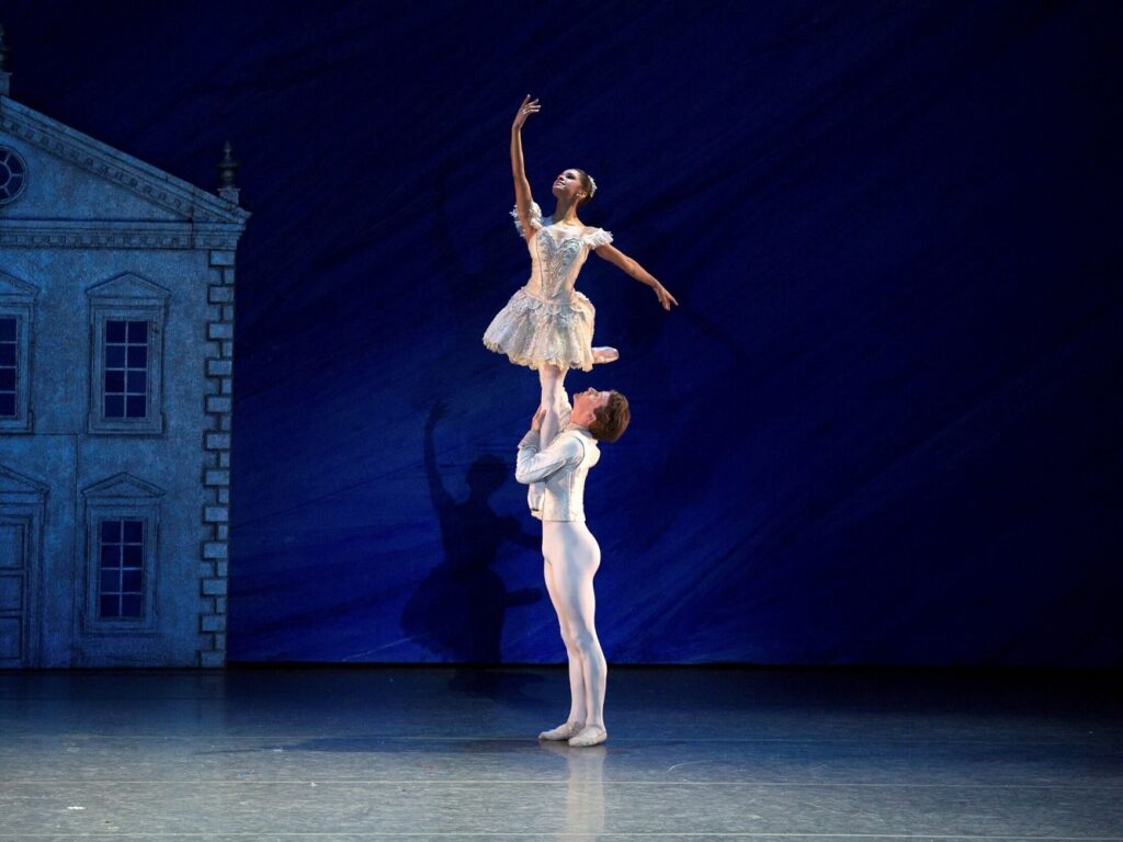 Eric Tamm as Prince Cocoa with Misty Copeland in Alexei Ratmansky's "Whipped Cream" - Photo courtesy of SCFTA.