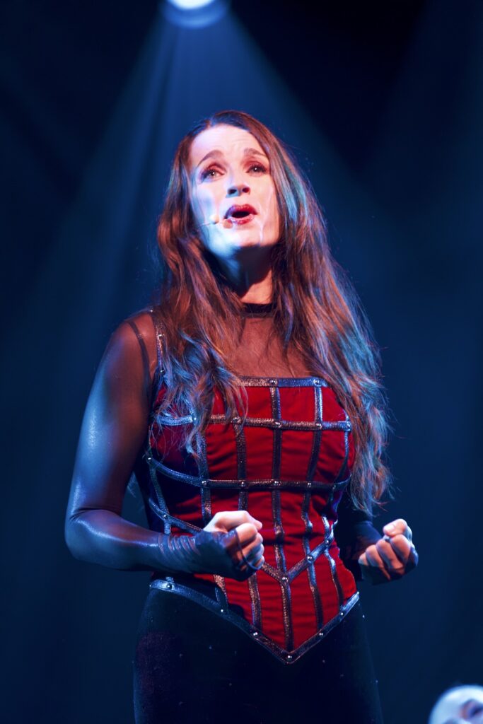 Carey Sharpe in "Blood/Love" - Photo by Ross Catterton.