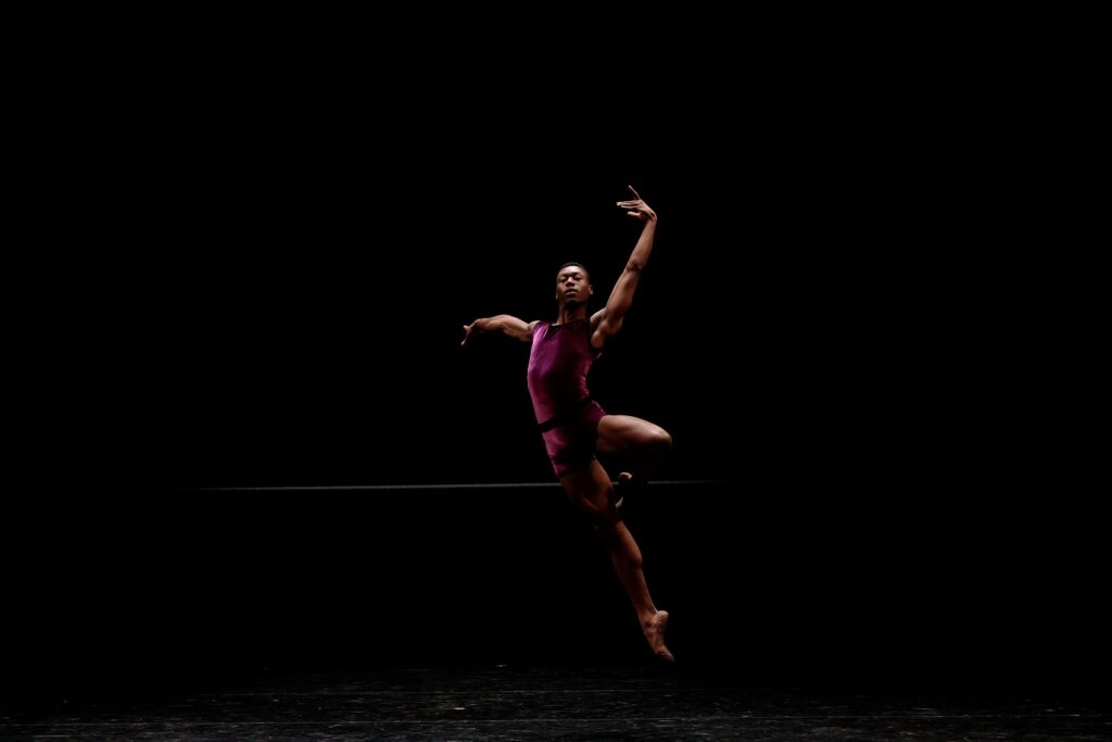 DTH - Micah Bullard in "Blake Works IV" (The Barre Project) - Photo by Theik Smith.