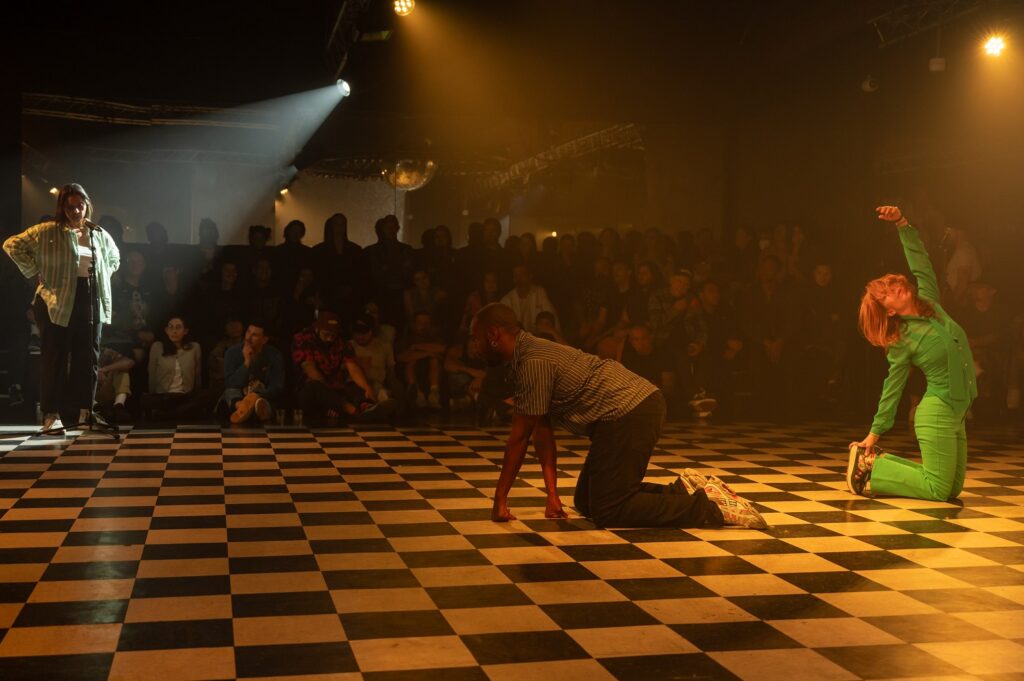 New work by Elliot Reed - Photo by Christopher Wormald, courtesy of Performance Art Museum.