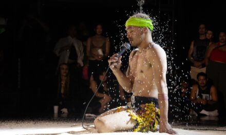 ‘WAKE’ processes grief with punching, swinging and a baptism
