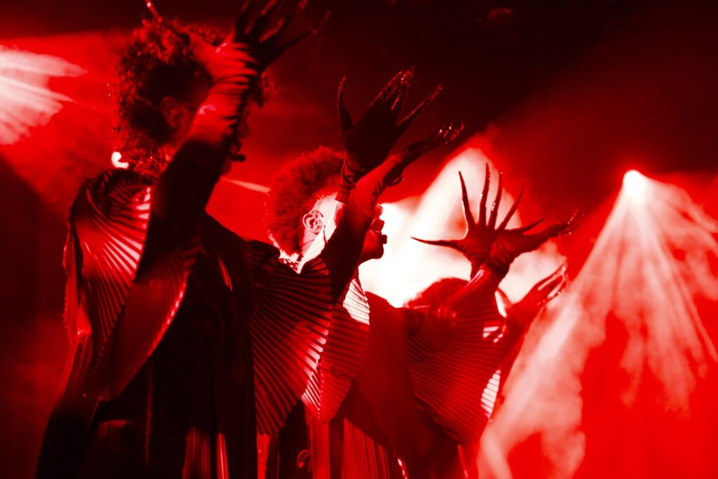 Left to Right Rissel Peguero, Alexander J. Brown, Yaina Peguero in "Blood/Love" - Photo by Ross Catterton.
