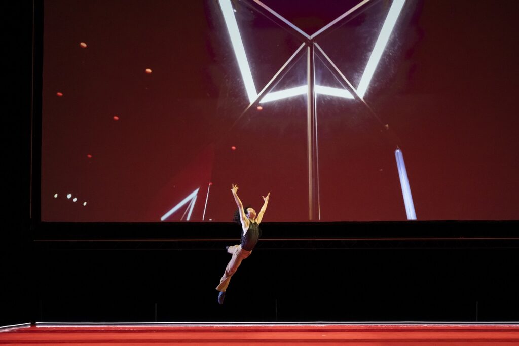 L.A. Dance Project - Shu Kinouchi in Benjamin Millepied's "Romeo and Juliet" - Photo byJulien Benhamou.