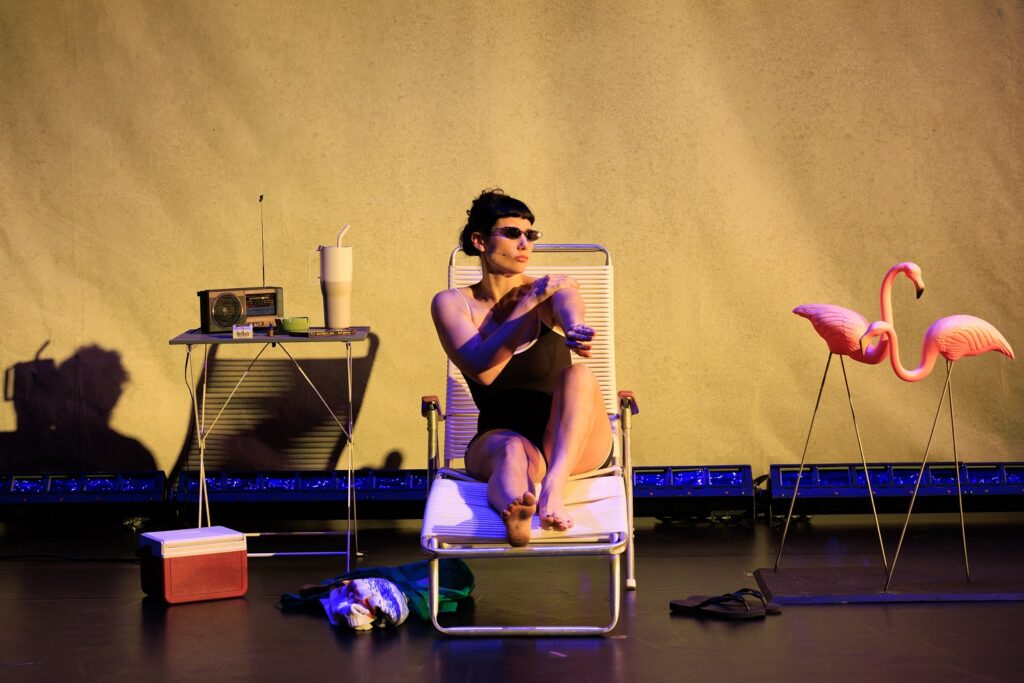 REDCAT's NOW Festival 2024 - Eliza Bagg in "7 Early Songs" - Photo by Angel Origgi.
