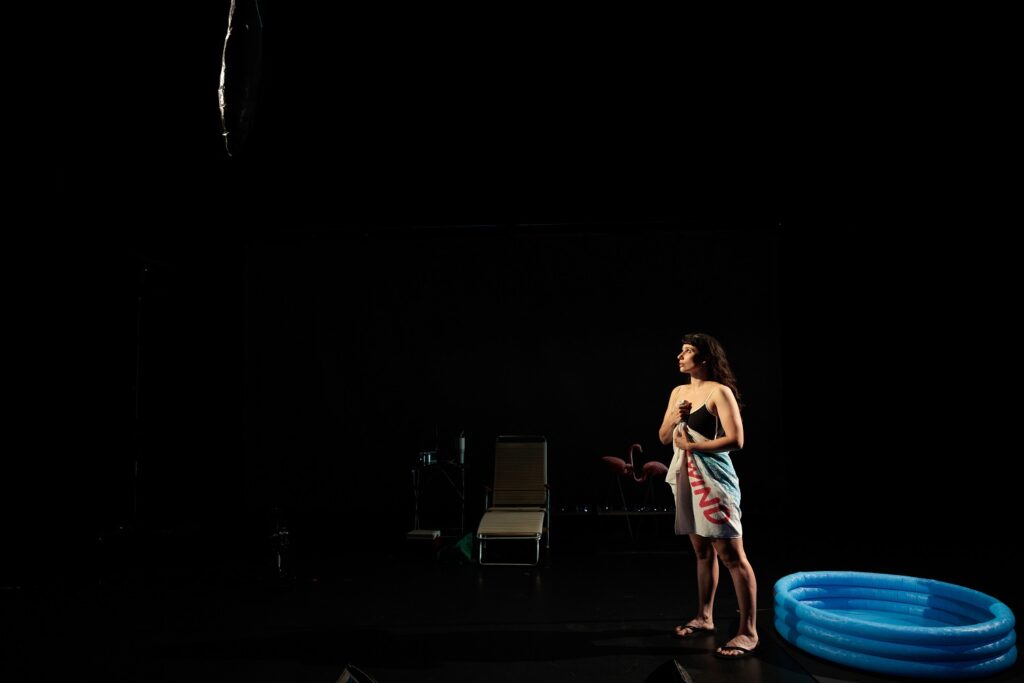 REDCAT's NOW Festival 2024 - Eliza Bagg in "7 Early Songs" - Photo by Angel Origgi.