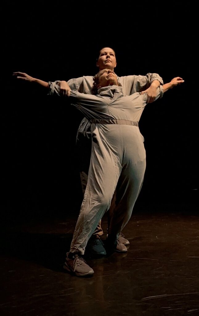 Isabel Van Zijl and Anne Gimaldo in Rudy Perez Retrospective - Photo by Patrick Kennelly.