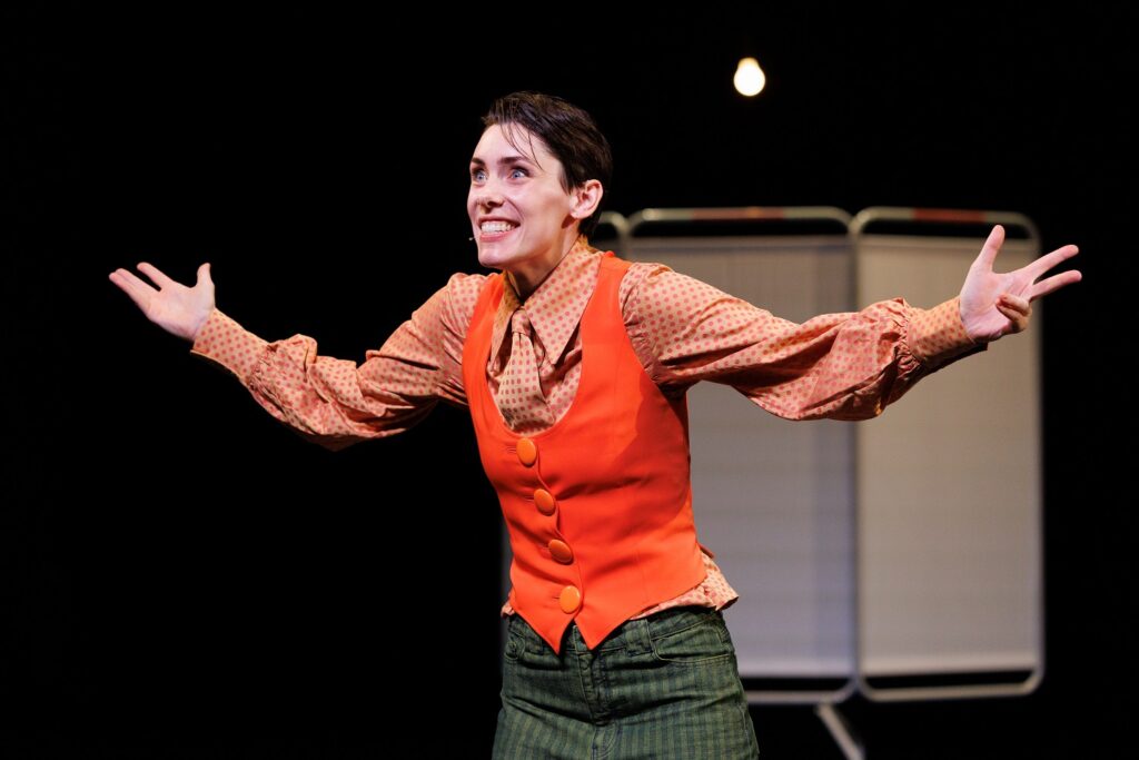 Week Two of REDCAT NOW Festival 2024 - Sophia Cleary in Her "Read The Room" - Photo by Angel Origgi.