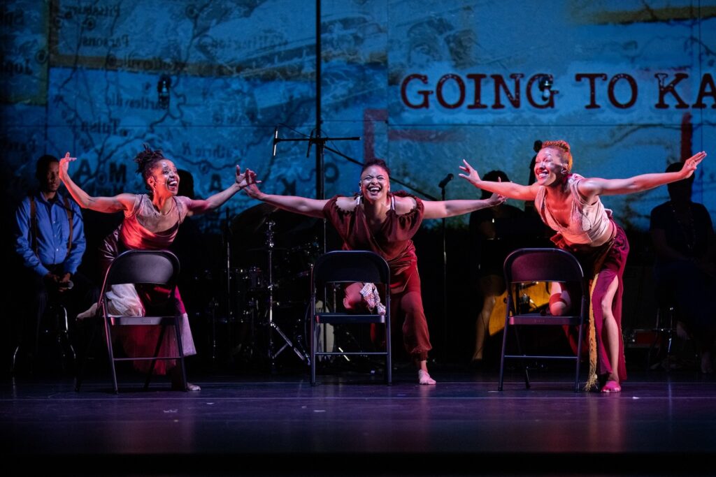 Urban Bush Women in "SCAT" - Photo by Maria Baranova.
