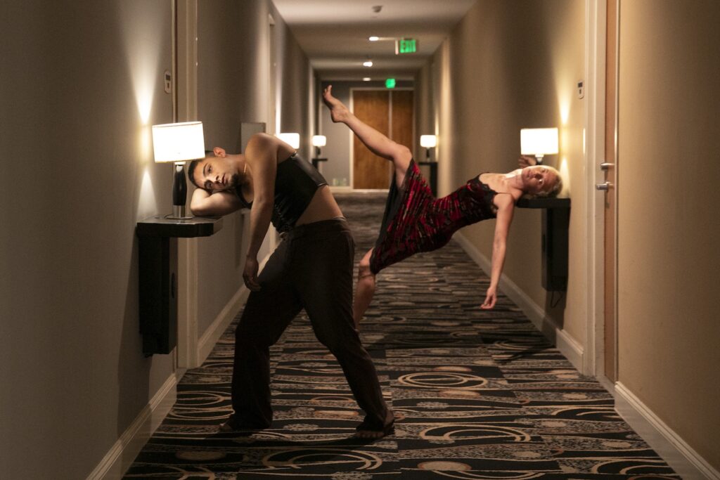 (L-R) Alejandro Perez and Gretchen Ackerman - Promotional Photo for "Oasis" by Ale Carmona.