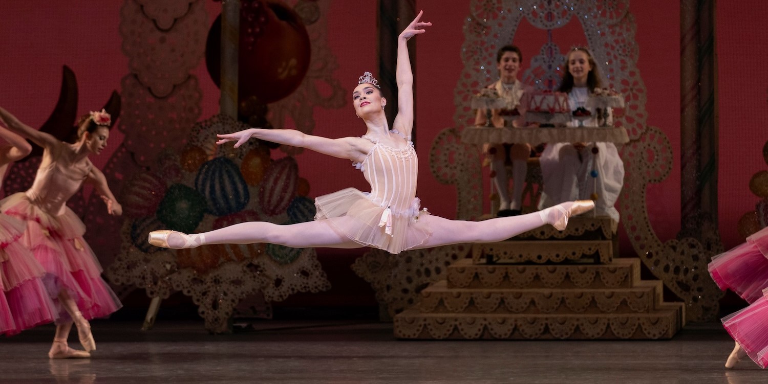 New York City Ballet’s Mira Nadon guesting with Inland Pacific Ballet’s “Nutcrcker.” Photo by Erin Baiano